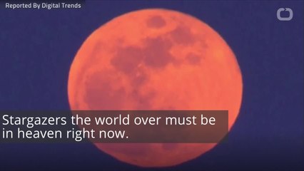 Gaze Upon 2018’s Super Blue Blood Moon