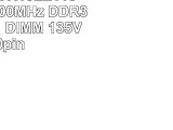 Kingston KVR16LE118 RAM 8Go 1600MHz DDR3L ECC CL11 DIMM 135V 240pin