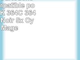Générique Cartouche dencre compatible pour HP 364BK 364C 364M 364Y  5x Noir 5x Cyan 5x