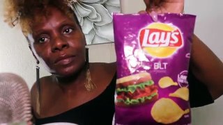 PICKLE ASMR Eating Sounds Intense Crunch | Lays BLT | Chips Dip