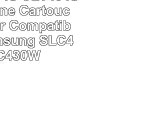 LCL CLTY404S CLT404S 1Pack Jaune Cartouche de Toner Compatible pour Samsung SLC430