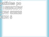 JARBO Cartouches de toner Compatibles pour Dell H625 H625CDW H825 H825CDW S2825 S2825CDN