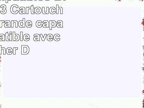 JARBO Compatibles Brother LC223 Cartouche dencre Grande capacité Compatible avec Brother