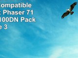 Doitwiser Cartouche de Toner Compatible pour Xerox Phaser 7100 7100N 7100DN Pack de 3