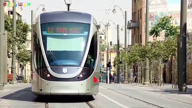 [ ГОРОДСКОЙ ТРАНСПОРТ для ДЕТЕЙ ] Развивающие ВИДЕО про пассажирский транспорт для детей в HD