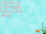 2x NOIR compatibles toners pour RICOH Aficio SPC220A SPC220N SPC220S SPC221N SPC221SF