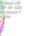 Eurotone Toner cartouches pour Ricoh Aficio  SP C252SF  SP C252DN remplacé jaune Y