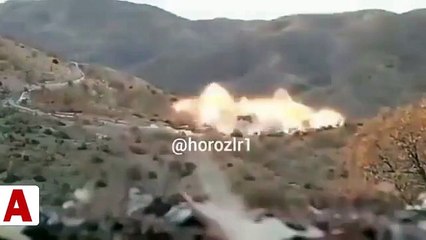 İlk kez yayınlandı, teröristlerin inleri böyle ateş altına alındı