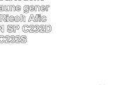 Doitwiser  Cartouche de Toner Jaune générique pour Ricoh Aficio SP C231N SP C232DN SP