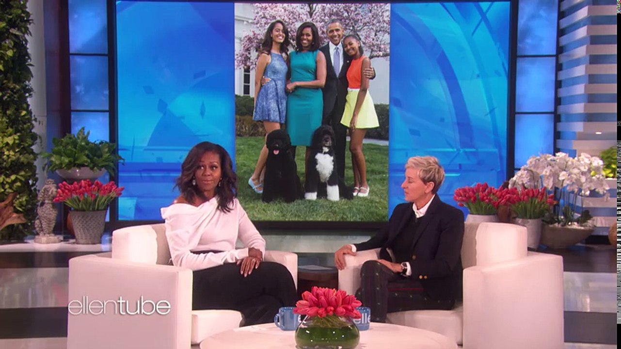 Michelle Obama Talks with Birthday Girl Ellen About Post-White House Life