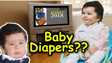 Kareena Kapoor's Son Taimur Ali Khan's REACTION To Union Budget 2018, TROLLED