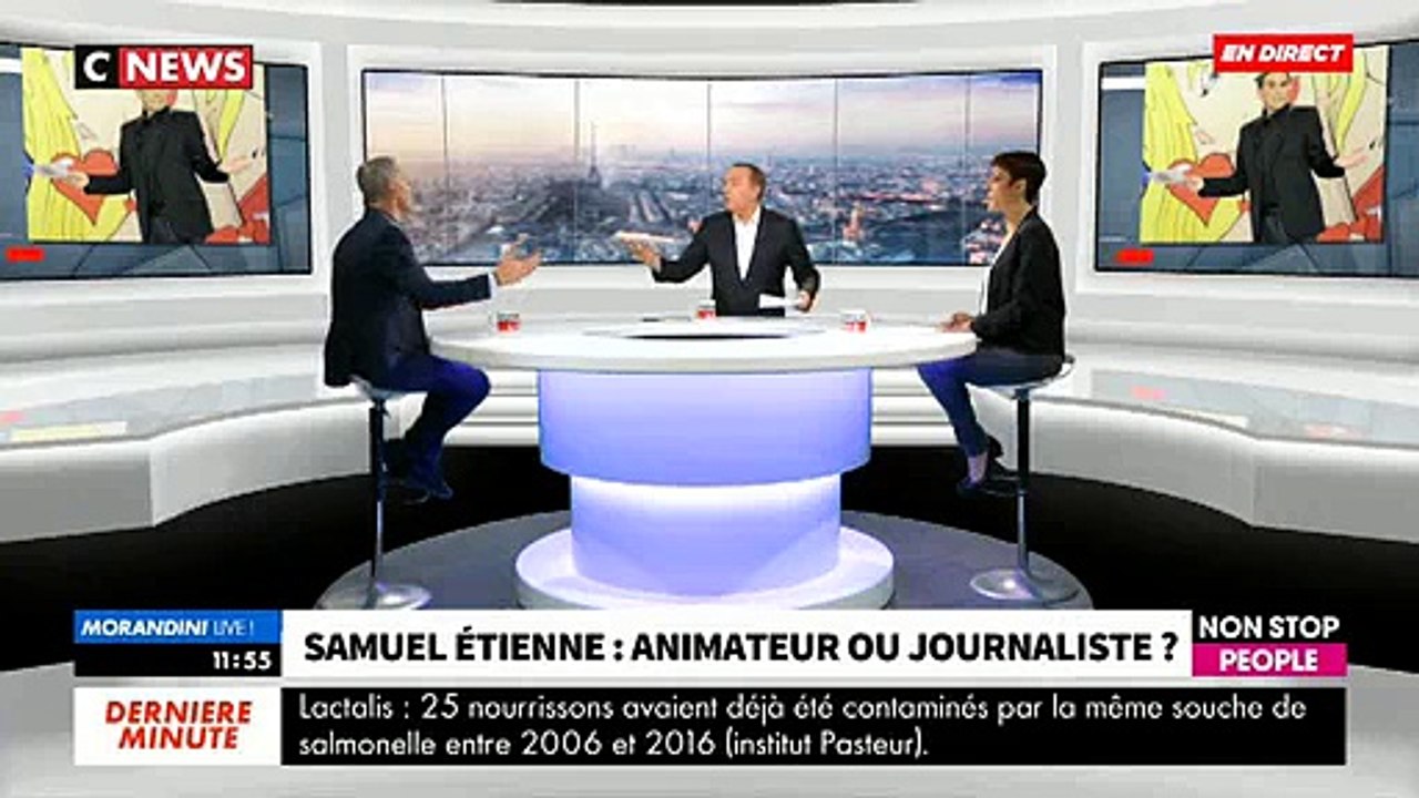 EXCLU - Samuel Etienne : "Je gagne moins de deux fois le salaire de Julien Lepers pour Question pour un champion"