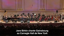 Birkin sublime la symphonie Gainsbourg à New York