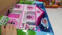 콩지래빗 이층집 세트 동물 인형놀이 소꿉놀이 장난감 Konggi Rabbit Two-story house toys