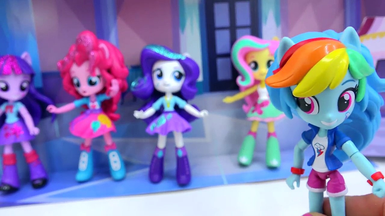 My Little Pony Equestria Girls Mini Dolls Elements of Friendship + Slumber Party Set