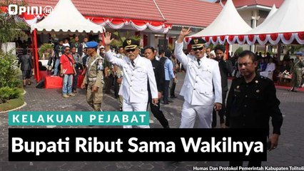 #1MENIT | Bupati Ribut Sama Wakilnya