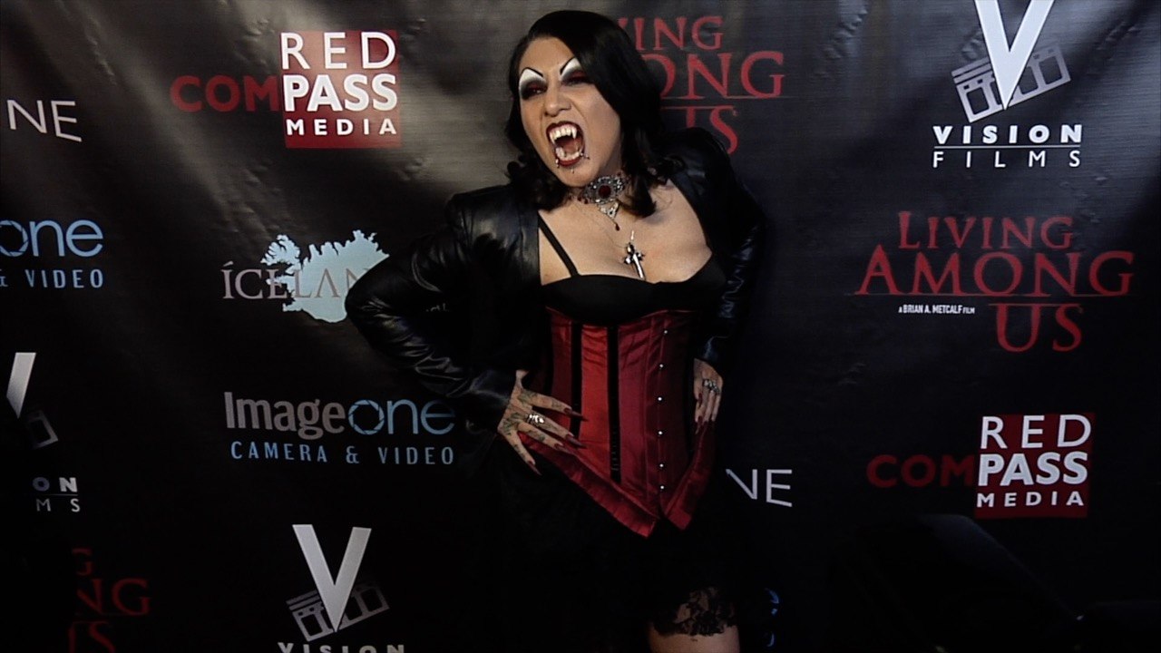 Maria Mors (Vampyre Andra) "Living Among Us" World Premiere