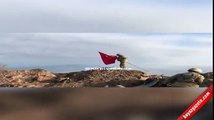Darmık Dağı'na Türk Bayrağı dikildi