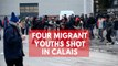 Four teenage migrants fighting for life after Calais shooting