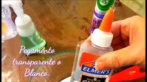 Como hacer Slime Esponjoso sin Borax, Almidon, ni Detergente How to make a fluffy slime