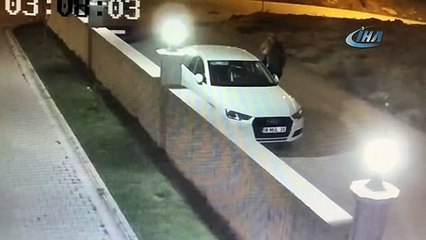 Oto faresi önce kameraya sonra polise yakalandı 