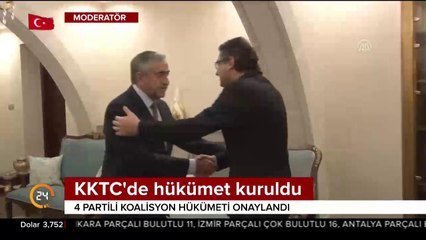 KKTC'de hükümet kuruldu