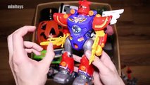 Box of Toys: Cars, Dinosaurs, Mini Figures, Robots and More
