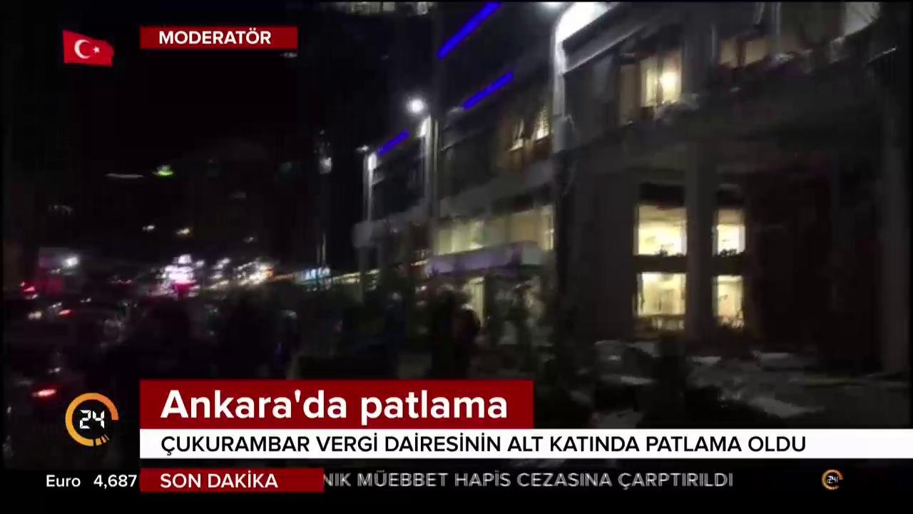 Ankara'da patlama