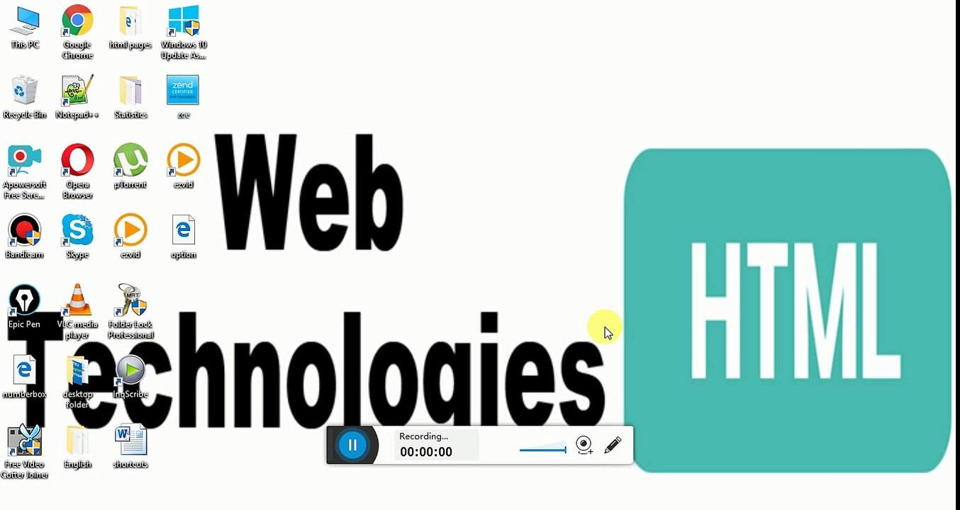 HTML for Beginners Tutorial-18-Date Type ,Number Box ,Reset Button and Required