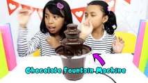 CHOCOLATE FOUNTAIN CHALLENGE INDONESIA KIDS EDITION ♥ EXTREME GROSS FOOD