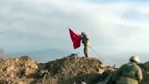 Darmık Dağı'na komandolar tarafından Türk bayrağı dikildi