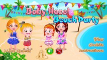 Baby Hazel Beach Party | Baby Hazel Full Episodes Movie For Kids | Baby Hazel Games