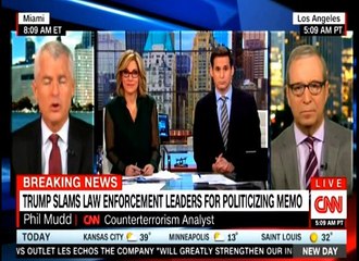 Watch CNN Breaking News: New Day: Trump slams FBI and DOJ Leaders.