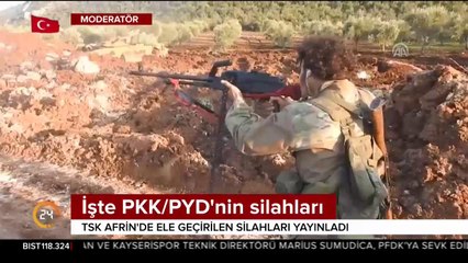 İşte PKK/PYD'nin silahları