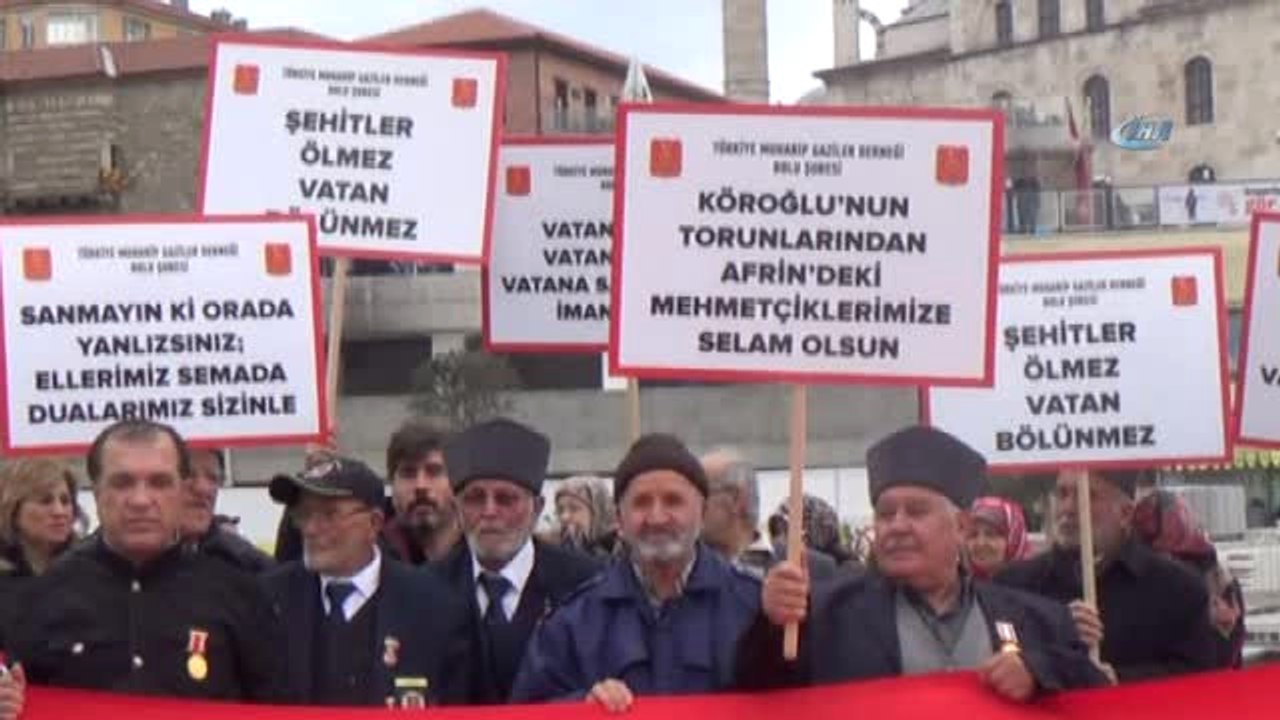 Gaziler, Afrin'e Gitmek İçin Dilekçe Verdi