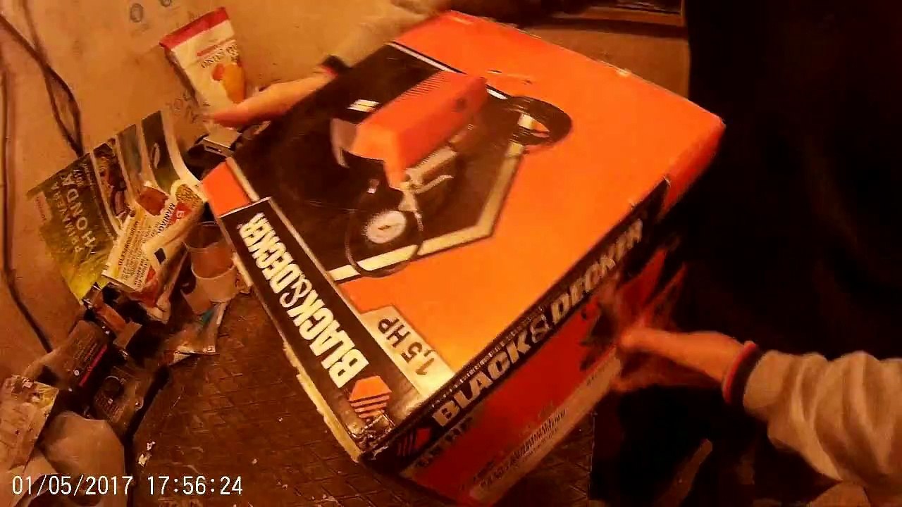 Unboxing BLACK & DECKER CUBO COMPRESSORE
