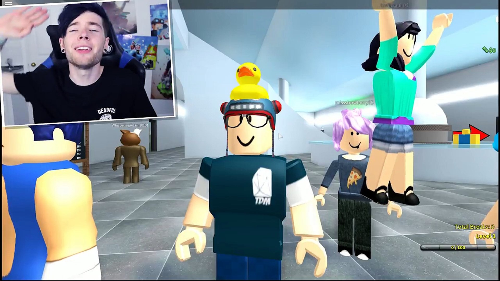 Roblox Breaking All Of My Bones Video Dailymotion - dantdm roblox roblox