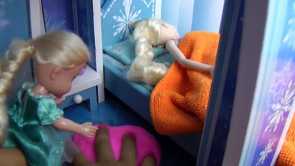 SLIME Joke in ELSA's Ice Palace !  Anna & Elsa toddlers - Prank - Fun