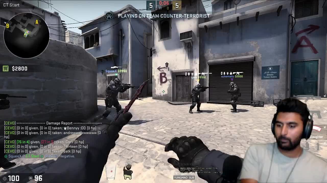 Watch his reaction! This was a one in a Million shot!