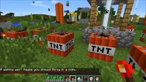 Minecraft: GREEN LUCKY BLOCK MOD (ORE TOWERS & GOLDEN APPLE WELLS!) Mod Showcase