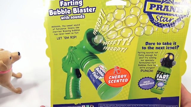 Farting Bubble Blaster With Sounds, April Fools On Dave!