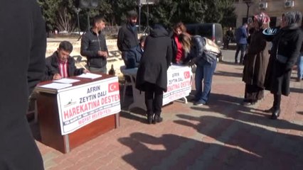 Midyatlı Vatandaşlar Afrin Harekatındaki Mehmetçik İçin Dua Etti