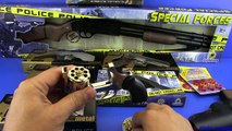 GUNS TOYS FOR KIDS !!! Cap Gun-Revolver,Shotgun Automatic Guns -Box of Toys !