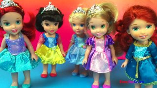 Disney Cinderella Rapunzel Ariel Snow White My First Disney Petite Princess Party Gift Set Merida