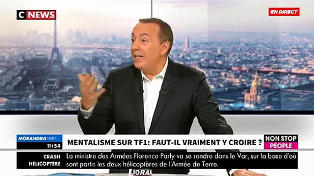 Avant l'émission d'Arthur ce soir sur TF1, un mentaliste révèle ses trucs en direct dans Morandini Live - Regardez