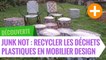 Junk Not : recycler les déchets plastiques en mobilier design