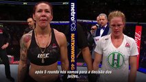 UFC 219: Entrevista no octógono com Cris Cyborg