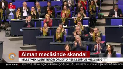 Alman meclisinde skandal