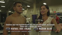 UFC 215: Entrevista de backstage com Rafael Dos Anjos