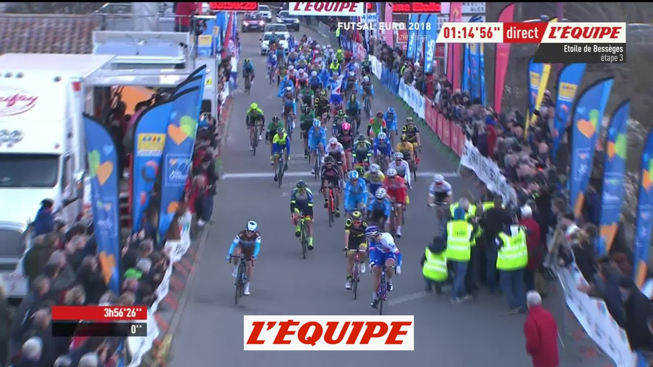 Cyclisme - Etoile de Bessèges : Sarreau double la mise et reprend le maillot